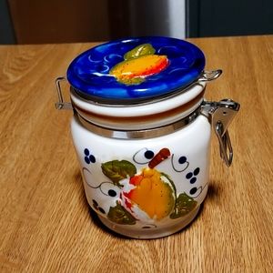 5.5 Ceramic  canister  jar